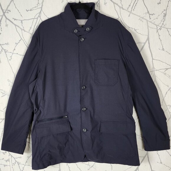 Eddie Bauer Travex Navy Voyager Travel Blazer - Picture 5 of 7